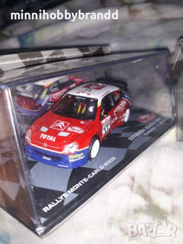 Citroen Visa 1000 Pistes Citroen Xsara WRC 1.43 Rally Monte Carlo Eaglemoss  Top  Models., снимка 9 - Колекции - 46730457