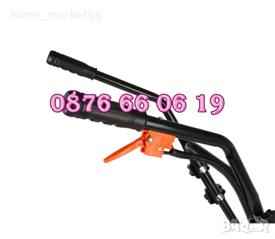 Бензинова мотофреза 74 куб, бензинов мотокултиватор, снимка 4 - Градинска техника - 53710211