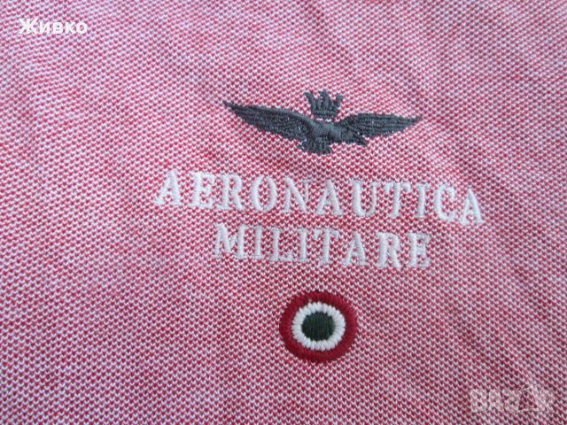 AERONAUTICA MILITARE тениска размер L., снимка 2 - Тениски - 45593301