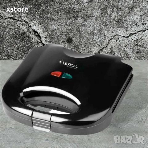 Грил преса LEXICAL LSM-2513,750W,незалепващи плочи, снимка 5 - Тостери - 52699765