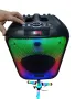 Bluetooh Karaoke Speaker NDR 102B - Красив LED високоговорител със 7 режима; 2 години гаранция, снимка 4