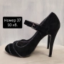 Разпродажба на дамски стилни обувки на ток на ток номер 37, снимка 8