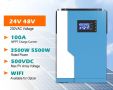 Хибриден инвертор 5.5 kW PowMr VM PLUS 48V / соларни панели, батерии