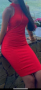 Червена рокля , снимка 4