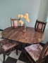 Разтегателна трапезна маса от масив, снимка 4