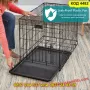 Сгъваема метална клетка за кучета – 60x46x51 см - КОД 4482, снимка 10