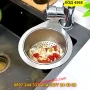 Цедка за кухненска мивка - закачаща се, неръждаема - КОД 4568, снимка 8