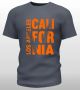 Тениска с декоративен печат - Los Angeles California
