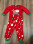 Коледно комплектче блузка и панталон 18-24 м , снимка 1