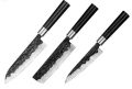 Комплект ножове Samura Black Smith, Въглеродна стомана, 3 бр., снимка 2