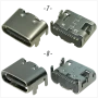 Букса конектор USB Type-C  16 pin ,17 pin USB 3.1 , USB 3.2 SMT Connector, снимка 5