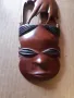 Стара африканска маска - ръчно изработена, снимка 4