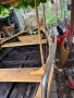 Дървена Рибарска лодка 4.85,регистрирана.Става и за декорация., снимка 4