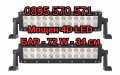 Мощен 4D LED БАР - 72 W - 34 см