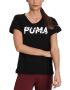 Дамска тениска PUMA Modern Sports Graphic Tee Black, снимка 1 - Тениски - 45957963