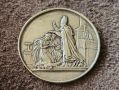 Уникален 19 век сребърен медал орден за сватба кръщене кръщенка , снимка 1 - Колиета, медальони, синджири - 45594327