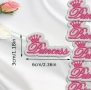 Princess Принцес Принцеса емблема апликация бродерия за дреха дрехи самозалепваща се нашивка, снимка 2
