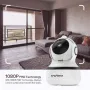 Камера за наблюдение Cacagoo S3344, Wi-Fi, Нощно виждане,1080P HD,360 градуса, Ротация,, снимка 1