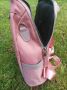 Розова непромокаема раница /чанта,с една преграда, снимка 9