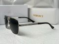 Versace 2024 мъжки слънчеви очила правоъгълни  , снимка 9