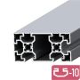 ПОЛУЗАТВОРЕН Конструктивен алуминиев профил 45х90 слот 10 Т-Образен, снимка 1 - Консумативи за принтери - 45436647