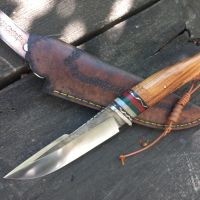 Нож ръчна изработка, снимка 5 - Ножове - 45685438