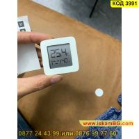 Bluetooth цифров термометър и влагомер със захранване от батерия в бял цвят - КОД 3991, снимка 6 - Други стоки за дома - 45467750