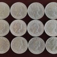 Монети Великобритания 1956-1967, снимка 6 - Нумизматика и бонистика - 45333878