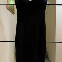 Черна рокля къса, снимка 6 - Рокли - 45263779