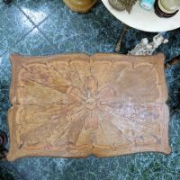 Чудесна много стара антикварна холандска маса от бронз с дървен плот , снимка 7 - Антикварни и старинни предмети - 45821193