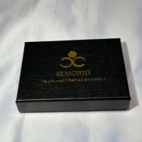 SEMORID Портфейл за мъже, алуминиев с RFID блокиране, изскачащ държач за кредитна карта, черен, снимка 11 - Портфейли, портмонета - 45673914