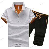 Мъжки летен комплект от две части, къси панталони и риза, 15цвята , снимка 13 - Други - 45266072