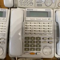 Централа Panasonic KX-TD1232, факс KX-FP363 и 6 офис телефона KX-T7433, снимка 2 - Стационарни телефони и факсове - 45479773