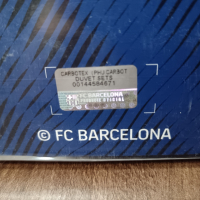 Комплект спално бельо FC Barcelona 135 см. x 200 см. + 50 см. x 75 см., снимка 4 - Спално бельо - 45002866