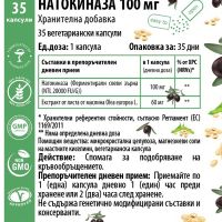 Натокиназа 100 mg Ellies 35 вегетариански капсули, снимка 3 - Хранителни добавки - 45252196