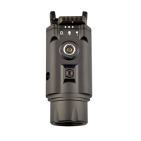 Пистолетен фенер Dulotec G5 Pro – подцевен с лазерен целеуказател зелен, снимка 4 - Къмпинг осветление - 45005002
