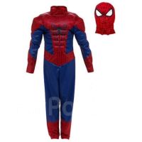 Детски костюм на Спайдърмен с мускули и маска Spiderman, снимка 6 - Други - 45521457