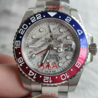 Луксозен мъжки часовник Rolex GMT-MASTER 2 Pepsi Meteorite, снимка 5 - Мъжки - 41567426