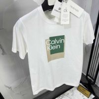 Мъжки памучни тениски Calvin Klein, снимка 1 - Тениски - 45681786