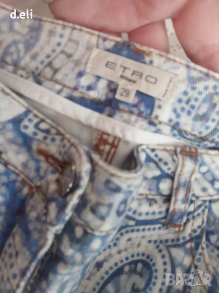 ETRO Original Size 29 Памук Страхотен панталон, снимка 1