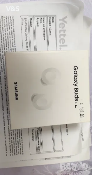 Samsung SM-R400N Galaxy Buds FE Wireless Earbud Headphones Graphite, снимка 1