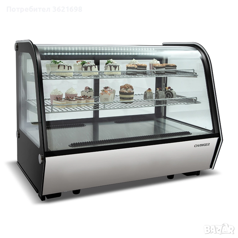 Хладилна витрина 160 литра CW-160R, снимка 1