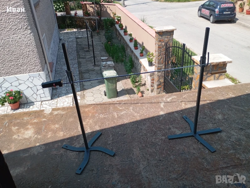 шиш с моторче за чеверме грил , снимка 1