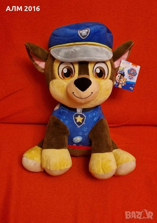 Чейс от Пес Патрул. Paw Patrol - голяма плюшена играчка, снимка 1