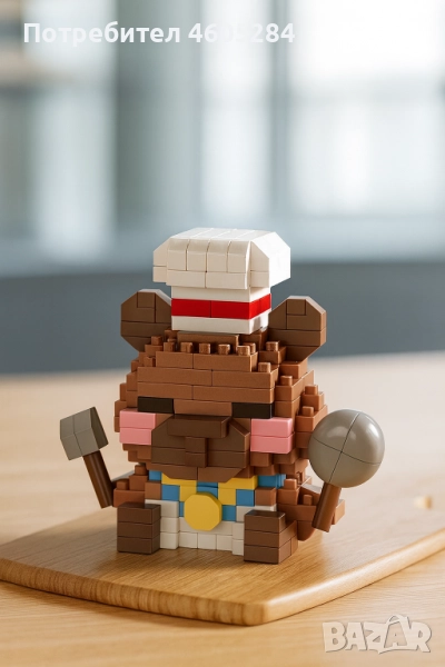 Мини-конструктор „Капибара готвач“, снимка 1