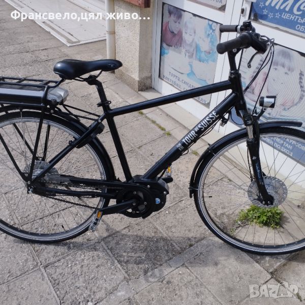 28 цола алуминиев електрически велосипед колело с ключ и зарядно , снимка 1
