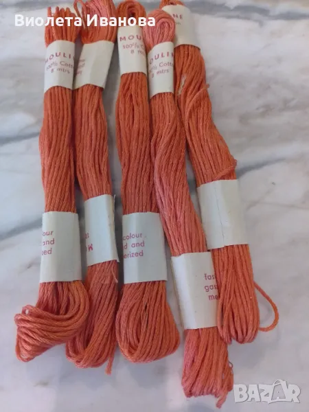 Мулине, фрез, 5 броя, снимка 1