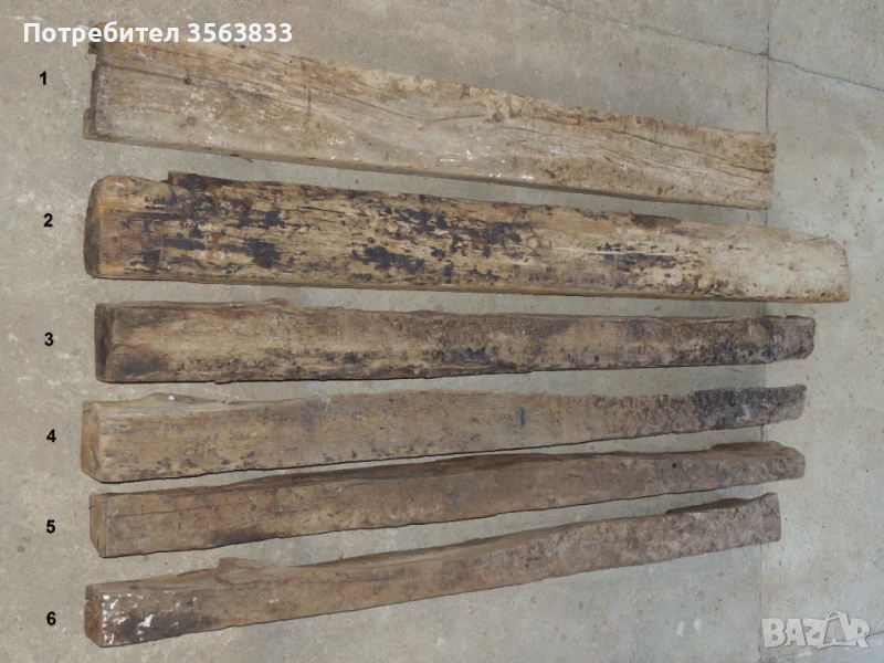 Дървени  траверси, снимка 1