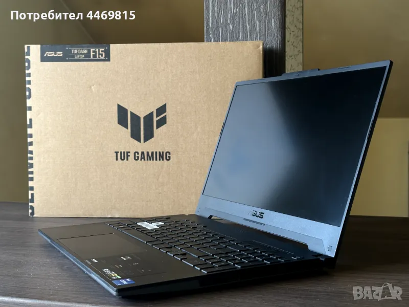 Asus TUF Dash F15 i7/16GB Ram/1TB SSD/144Hz, снимка 1