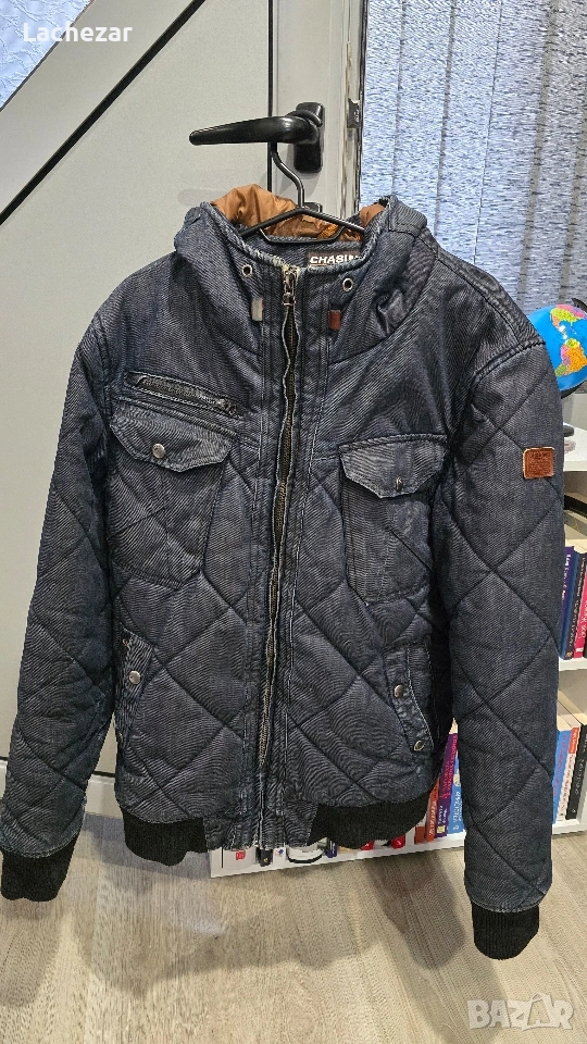 Дънково дебело зимно яке размер L, снимка 1